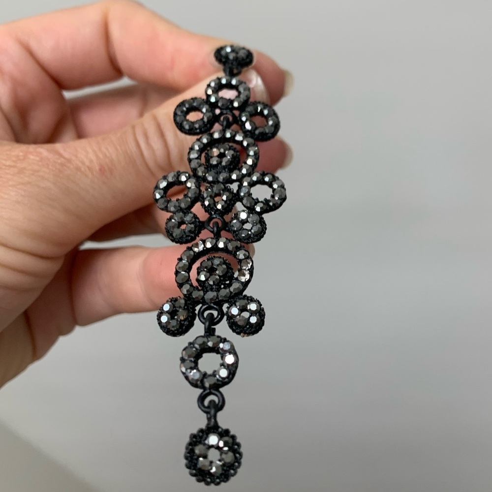 Rhinestone CZ earrings